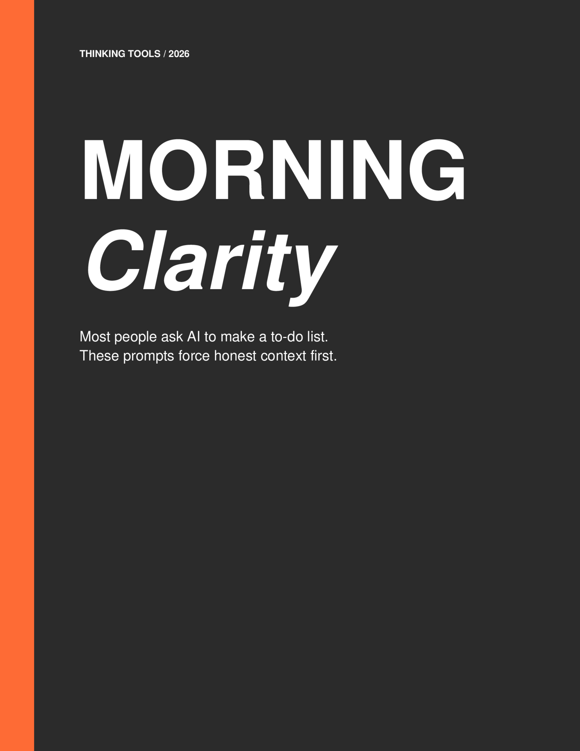 Morning Clarity